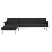 Sofa bed 3m Fabric 5 Seater Recliner Coner Funton Couch Lounge 4 Colours