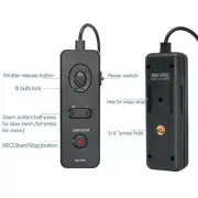 Shutter Timer Remote Control RM-VPR1 for A7II A7S A7III A5000 A5100 A6000 A58