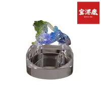 在飛比找蝦皮商城優惠-鹿港窯｜居家開運水晶琉璃文鎮~招財貔貅