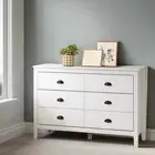 Sannero Hampton Style Chest Of Drawers Storage Unit | Traditional White Stora...