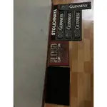 GUINNESS 啤酒 健力士 造型 長杯墊 吧檯溢水墊 餐墊 杯墊 餐廚配件 居家生活