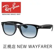 Ray Ban Sunglasses New Wayfarer Ray Ban NEWWAYFARER RB2132F 901 3F 55