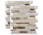 2pcs 3d drop plastic crystal wall sticker wallpaper self-adhesive kitchen background wall wall paper