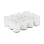 Unscented Candles - Pack of 12