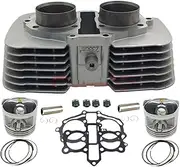 Cylinder Piston Kit Motorcycle Cylinder Kit Fit For Honda CBT250 CA250 Rebel CMX250 DD250 CBT CA CMX DD 250 253FMM Engine Spare Part Motorbike Engine Rebuild Kits