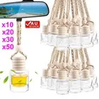 Bulk Hanging Diffuser Car Air Freshener Empty Perfume Mini Glass Bottle Ornament