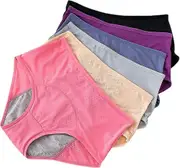 Leakproof Underwear For Women Incontinence,leak Proof Protective Pants H Skin color XL