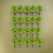 “Bring a Touch of Nature to Your Toy Models with 20PCS Model Trees Scale 1 100”