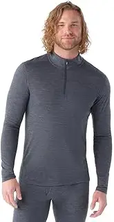 [Smartwool] Men's Standard Classic All-Season Merino Base Layer 1/4 Zip