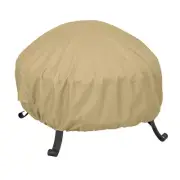 Classic Accessories Terrazzo Water Resistant 30 In Round Fire Pit Cover