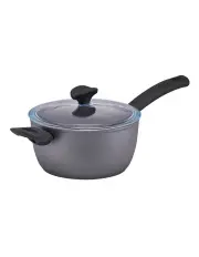 [Essteele] Nonstick Induction Covered Saucepan with Helper Handle 20cm/2.9L in Grey