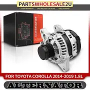 Alternator for Toyota Corolla 2014-2019 L4 1.8L 125A/ 12Volt Clockwise 6-Groove (for: Toyota)