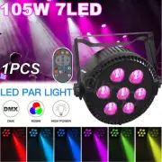 RGBW Par Light Strobe Wash Stage Light Beam Lighting DMX Disco Remote Party Bar