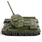 1:30 Alloy Soviet T-34 Hero Tank Model Simulation Fighter Tank Military Science Exhibition Model