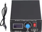 Mini Automatic Antenna Tuner 0.96in Display Radio Tuner 1.8 to 55Mhz ATU100 with USB Cable Charging Mini Antenna Tuner Functional for Radio Equipment
