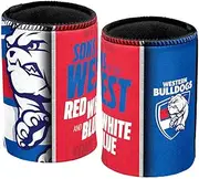 Western Bulldogs AFL Footy Team Song Can Cooler Stubby Holder