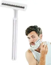 Manual Shaver,Portable Mens Manual Beard Trimmer | Travel Shaving Tool, Mens Facial Hair Groomer for Chin, Beard Maintenance