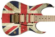 Guitar Skin Wrap Axe Reface Great Britain UK United Vintage Union Jack Flag 368