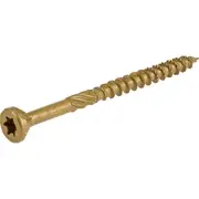 Power Pro No. 9 in. X 2-1/2 in. L Bronze Star Flat Head Premium Deck Screws 5 lb