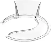 [GVODE] Pouring Shield for KitchenAid 4.5 and 5 Quart Tilt-Head Stand Mixers, Clear Secure Fit Splatter Guard Perfect for Kitchenaid Stainless Steel Bowl, Glass and Ceramic Bowl, Dishwasher Safe