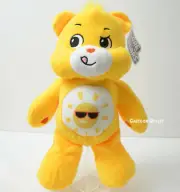 Care Bear Funshine BEAR 10" Plush Teddy Stuffed Animal Toy Birthday Gift New