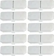 RETROGOO 10PCS Cat Water Fountain Filter Pet Water Fountain Replacement Filter Elements Water Dispenser Activated Carbon Filters