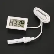 LCD Digital Temperature Humidity Display Thermometer Hygrometer With External
