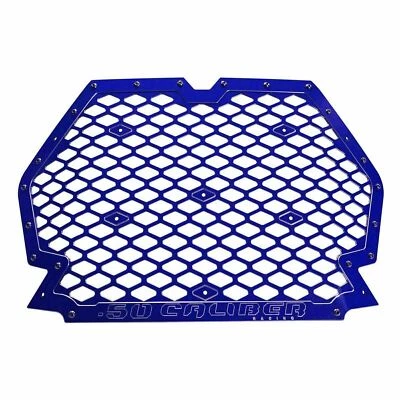 BLUE 2019+ RZR XP1000 CNC Billet Aluminum Grill USA Made Polaris XP Turbo S