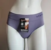 Bonds Ladies WWGCA KFQ Aromatic Side Seamfree Seamless Midi Brief Size 10 New