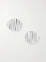 [YSSO] YSSO - L'onda Silver Earrings - One size One size Silver