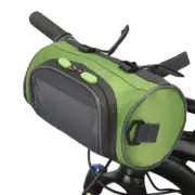 Bike Handlebar Bag Bike Bucket Bag Waterproof Bicycle Front Storage Bag