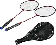 2 Player Badminton Rackets, Badminton Set Badminton Racquets for Indoor and Outdoor for Teenagers Children, Adults for Can Quickly Improve Your Skills
