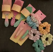 Stoney Clover Lane x Target 12 piece Scrunchies & Lip Balm & Brush Lot New