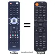 New RC-974R Replacement Remote Control For PIONEER AV Receiver VSX-534 VSX-834