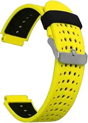 [BKUANE] Soft Silicone Replacement Wrist Watch Band bracelet strap For Garmin Forerunner 220 230 235 630 620 735 S20 S5 S6 Correa