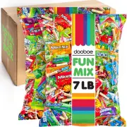 Bulk Candy - Individually Wrapped - 7 Pounds - Assorted Candies - Pinata Filler