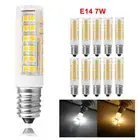 2-10 Pcs E14 7W LED Light Bulb Kitchen Range Hood Fridge Cooker Cool Warm White