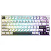 YUNZII AL80 Tri-Mode Hot-Swap Aluminum Mechanical Keyboard White