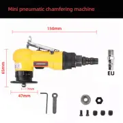 Pneumatic Mini Chamfering Gun Metal Trimmer Deburring Chamfer Machine
