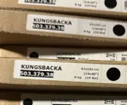IKEA KUNGSBACKA Black Anthracite Cabinet Door 24x40” 503.379.38 BRAND NEW 24x40