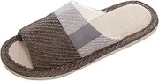 [Generic] Slippers Toddlers Girls Toddler House Slippers for Boys Open Toe Cotton Comfort Slip On Indoor Home Slippers for Girls and Boys Slippers Size 1