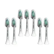7x Philips Sonicare ProResults Plaque Control Replacement Head | White | w/o Box