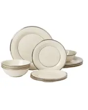 Lenox Solitaire 12pc Dinnerware Set