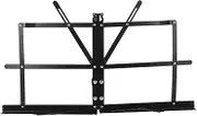 Yardwe Music Stand Desktop Reading Book Holder Angles Portable Lightweight for Sheet Music Books Sturdy Construction for Stability Space Saving Design