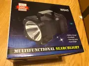 LED Spotlight Multifunctional Flashlight USB Rechargeable Torch Searchlight W845