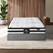 Bedra Single Mattress 22cm Luxury Bonnell Spring Bed Medium Firm