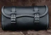UNIVERSAL MOTORCYCLE BIG OVAL TOOL BAG HARLEY BOBBERS CHOPPERS ITALIAN threadw