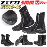 ZCCO Diving Boots 5mm Neoprene Wetsuit Shoes Scuba Swimming Surfing Snorkeling