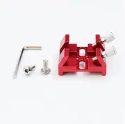 1pcs Dovetail Slot Star Trough Finder Mirror Base Astronomical Telescope Accessories(Red)