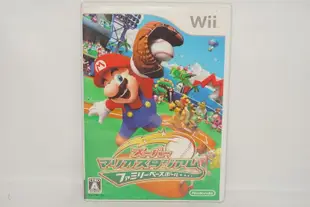 日版 Wii 超級瑪利歐棒球場 家庭棒球 Mario Super Sluggers